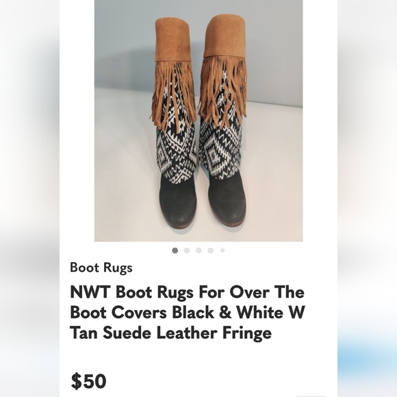 Chains & Cross BOOT COVERS - Picture 5 of 9